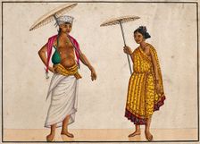 Brahman merchant couple. Creator: Unknown