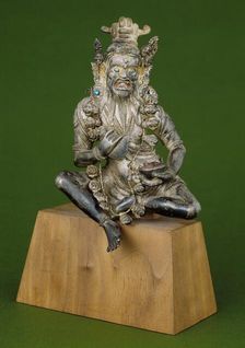Brahmanrupa Mahakala (Tibetan: Gonpo Bramzehi), c.15th century. Creator: Unknown