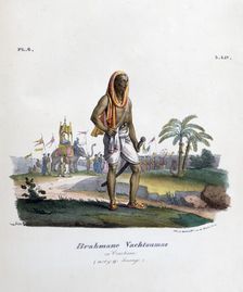 Brahmin Courtier 1828. Artist: Marlet et Cie