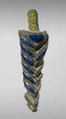 Braided Divine Beard for Attachment to a Larger Figure, Late Period-Ptolemaic Period (711-30 BCE). Creator: Unknown