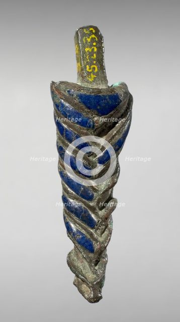 Braided Divine Beard for Attachment to a Larger Figure, Late Period-Ptolemaic Period (711-30 BCE). Creator: Unknown.