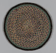 Braided Rug, United States, late 19th century. Creator: Unknown