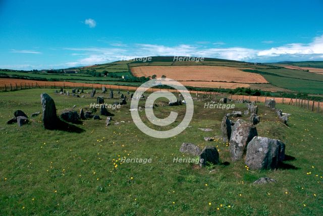 Braiid site on the isle of Man. Artist: Unknown