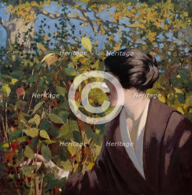 Brambles, 1920. Creator: George Henry.