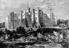Brancepeth Castle, Durham, 1858. Creator: Smyth