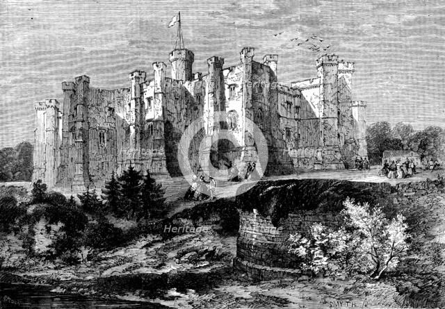Brancepeth Castle, Durham, 1858. Creator: Smyth.