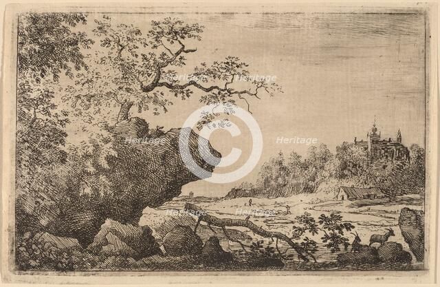 Branch in the Water, probably c. 1645/1656. Creator: Allart van Everdingen.