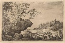 Branch in the Water, probably c. 1645/1656. Creator: Allart van Everdingen