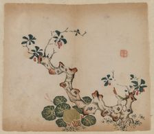 Branching Stump, 1368-1644. Creator: Unknown