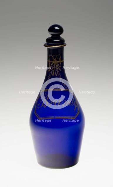 Brandy Decanter, England, c. 1806. Creator: Unknown.