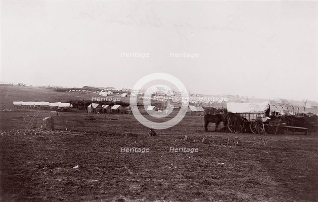 Brandy Station, Virginia, 1863-64. Creators: Tim O'Sullivan, James Gardner.