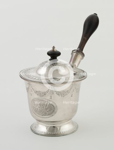 Brandy Saucepan, England, 1787/88. Creator: Hester Bateman.