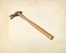 Branding Hammer, c. 1938. Creator: Joseph L. Boyd