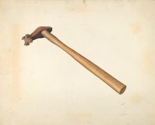 Branding Hammer, c. 1938. Creator: Joseph L. Boyd