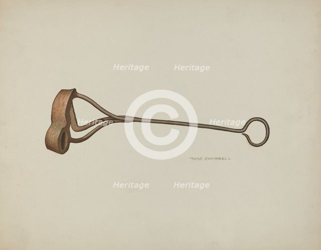Branding Iron, 1935/1942. Creator: Rose Campbell-Gerke.