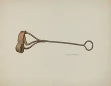 Branding Iron, 1935/1942. Creator: Rose Campbell-Gerke