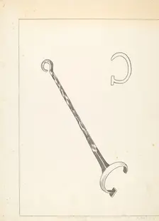 Branding Iron, c. 1936. Creator: J.Henry Marley