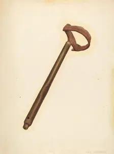 Branding Iron, c. 1939. Creator: Fred Hassebrock