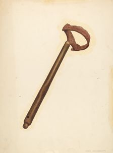 Branding Iron, c. 1939. Creator: Fred Hassebrock