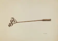 Branding Iron, c. 1941. Creator: Cornelius Christoffels