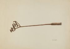 Branding Iron, c. 1941. Creator: Cornelius Christoffels