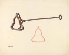 Branding Iron, c. 1942. Creator: Elizabeth Johnson