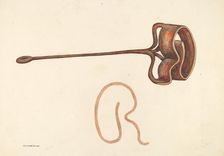 Branding Iron, c. 1942. Creator: Elizabeth Johnson