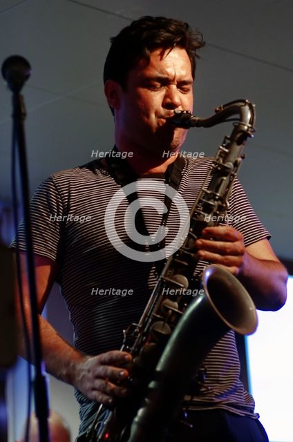 Brandon Allen, Jazz Hastings, East Sussex, 2011.  Artist: Brian O'Connor.