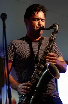 Brandon Allen, Jazz Hastings, East Sussex, 2011. Artist: Brian O'Connor