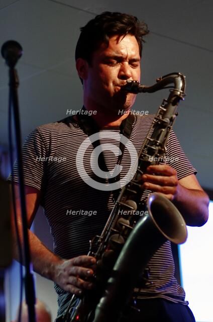 Brandon Allen, Jazz Hastings, East Sussex, 2011.  Artist: Brian O'Connor.