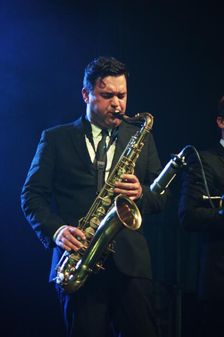 Brandon Allen, Love Supreme Jazz Festival, Glynde Place, East Sussex, 2014. Artist: Brian O'Connor