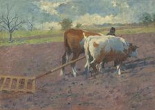 Bránenie II, 1906. Creator: Gustav Mally