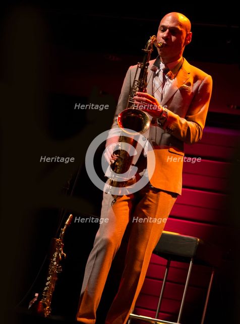 Branford Marsalis, 2015. Artist: Alan John Ainsworth.