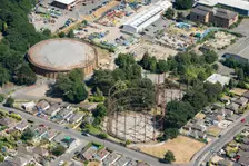 Branksome Gas Works, Poole, Dorset, 2018. Creator: Historic England