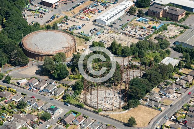 Branksome Gas Works, Poole, Dorset, 2018. Creator: Historic England.