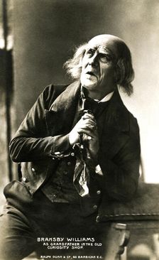 Bransby Williams (1870-1961), British actor, early 20th century.Artist: Ralph Dunn & Co