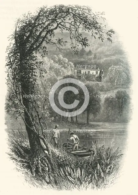 'Brantwood, Coniston. - Residence of Mr. Ruskin', c1870.