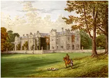 Brantingham Thorpe, Yorkshire, home of the Sykes family, c1880