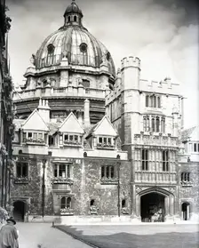 Brasenose College and Radcliffe Camera, Oxford, c1955. Creator: Arthur Charles Kirby Ware