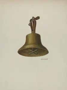 Brass Bell, 1940. Creator: Randolph F Miller
