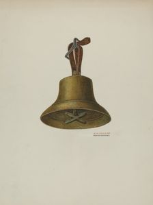 Brass Bell, 1940. Creator: Randolph F Miller