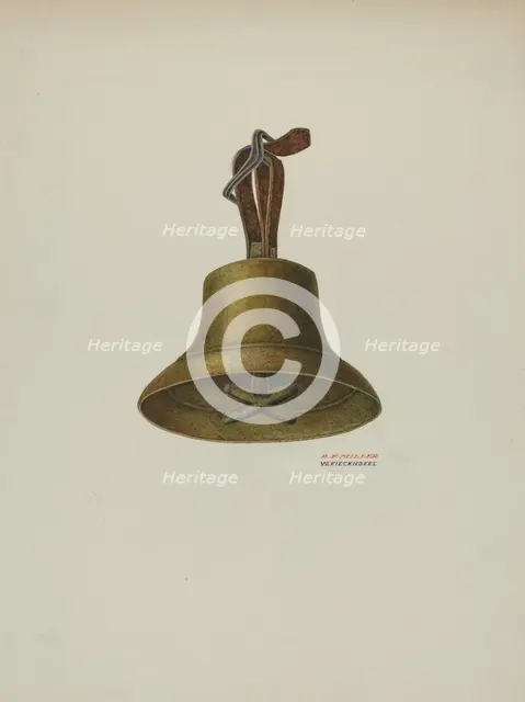 Brass Bell, 1940. Creator: Randolph F Miller.