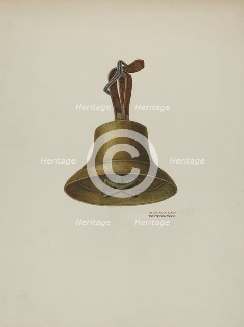 Brass Bell, 1940. Creator: Randolph F Miller.
