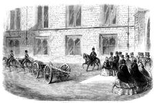 Brass Gun presented by the Emperor Napoleon to Her Majesty the Queen, 1858. Creator: Unknown