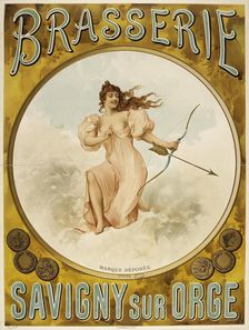 Brasserie, Savigny sur Orge, ca 1896. Creator: Anonymous