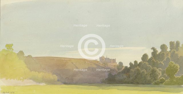 Braunfels castle, 1858. Creator: Carl Theodor Reiffenstein.