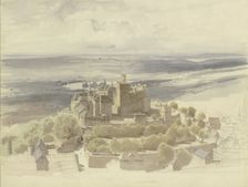 Braunfels castle, 1853. Creator: Carl Theodor Reiffenstein