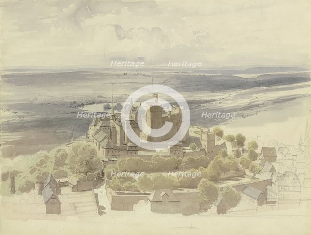 Braunfels castle, 1853. Creator: Carl Theodor Reiffenstein.