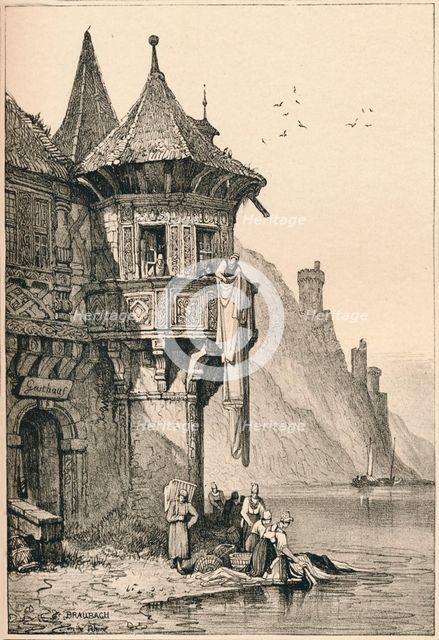 'Braubach', c1820 (1915). Artist: Samuel Prout.