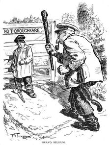 Bravo, Belgium 1914, (1920). Artist: FH Townsend